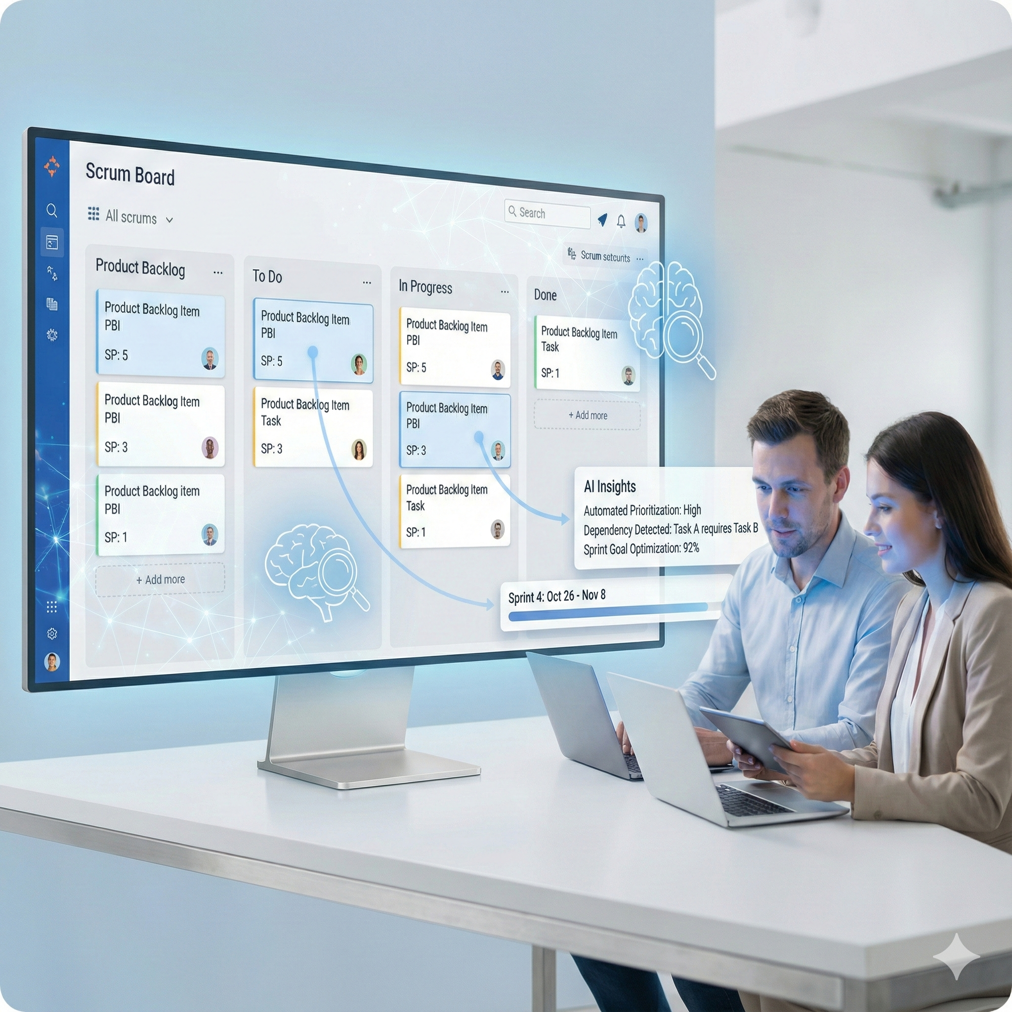 Die Sprint-Planung von agilen Projekten durch KI-Tools vereinfachen